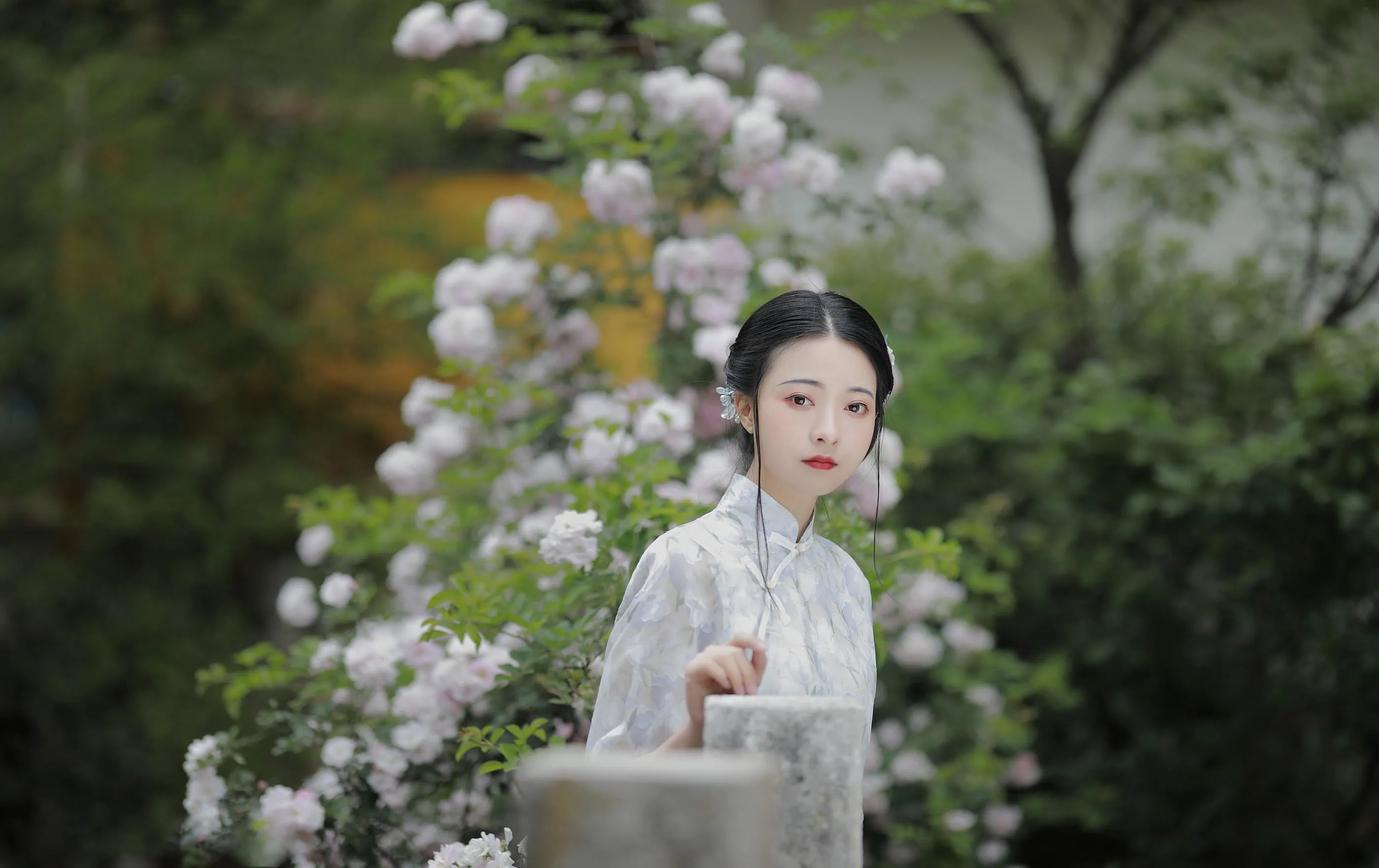 [艺图语] 2022.06.13 白茶清欢无别事 YunFleur [31P]插图9